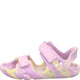 Superfit Splash-S sandaalid, lilla/kollane