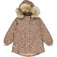 Wheat talveparka, Jacket Mathilde Tech, winter blush flowers