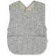 Konges Sløjd Comea big bib - Blue Blossom Mist, taskuga