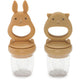 Konges Sløjd silikoonist puuviljalutt Bunny, Almond/Terracotta