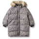 Wheat Laste talvejope - Puffer Jacket Vinteren, dark charcoal flowers