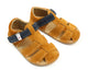 EF Barefoot nahast sandaalid, pruun