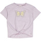 Müsli Crocus print s/s T, orchid