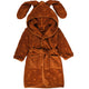 Müsli orgaanilisest puuvillafroteest hommikumantel Bunny, ocher