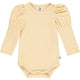 Müsli Cozy Me puff l/s body, calm yellow