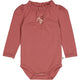 Müsli Dahlia print l/s body, rose