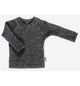 Joha meriinovillane kootud pullover, Tumehall