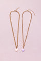 Great Pretenders Boutique Chunky Chain Heart Necklace (2 erinevat stiili)