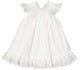 MarMar Druse Frill kleit, Valge