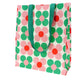 Rex London poekott, pink and green daisy