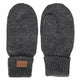 Melton voodriga käpikud, Dark grey melange