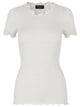 Rosemunde siidist pluus, new white