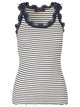 Rosemunde Iconic siidist särgik, ivory navy