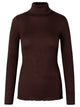 Rosemunde siidist polo, coffee