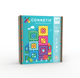 Connetix Bright Portal Pack 48 pc, üksteise sisse mahtuvate ruutudega magnetklotsid 🧩
