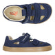 3F Bar3foot nahast sandaalid, navy blue