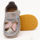 Dodo nahast barefoot-sandaalid, liblikas/silver
