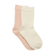 Minymo bambussokid 2 pakk, Off White