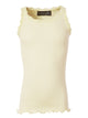 Rosemunde siidisärgik lastele, pale yellow