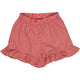 Müsli, Poplin stripe frill shorts, balsam cream/apple red