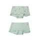 Joha Bambusest hipsterid FLOWER FIELD 2-pakk- Mint