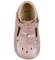 Pom Pom Beginners Ballerina T-Bar, metallic rose
