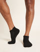 Boody Men's Sport Ankle Socks, black