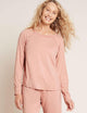 Boody Goodnight Raglan Sleep Top, dusty pink