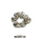 Hairjewelz by Elle Mulberry Lux siidist scrunchie “Pearl”