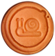 Milda Playdough 100% naturaalne voolimismass MANDARIIN, 150g.