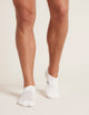 Boody Men's Invisible Active Socks- White