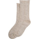 MiniPop® pitsilise mustriga bambussokid, Off White Melange