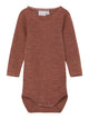 Name It WANG meriinovillane body, Cognac