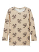 Lil Atelier GAYA orgaanilisest puuvillast pluus, warm sand