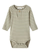 Lil Atelier GAGO orgaanilisest puuvillast body, moss gray