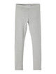 Name It DAVINA seest uhutud pinnaga retuusid, grey melange