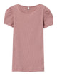 Name It Kab orgaanilisest puuvillast pluus, deauville mauve
