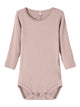 Name It KAB orgaanilisest puuvillast body, sepia rose
