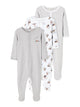 Name It ALLOY BEAR toakombe 3 pakk, alloy