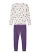 Name It FAIRY orgaanilisest puuvillast pidžaama, gray lilac
