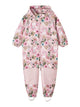 Name It Alfa FLORAL softshell kombe tüdrukutele, pink nectar