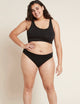 Boody Period & Leak-proof Classic Bikini, Moderate- Heavy, black