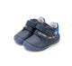 D.D.Step helendava talla ja embleemidega nahast tossud, royal blue/putukate uurija 070