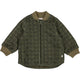 Wheat termojakk Loui baby, olive check
