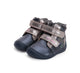 D.D.Step nahast barefoot-saapad, royal blue/liblikas 070