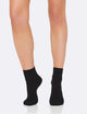 Boody Women's Everyday Ankle Socks, black