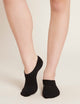 Boody Women's Invisible Active Socks, black