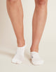 Boody Women's Invisible Active Socks- White