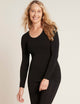 Boody Long Sleeve Top, black