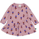 Müsli Deco l/s dress baby, pink haze/star blue/sonic purple